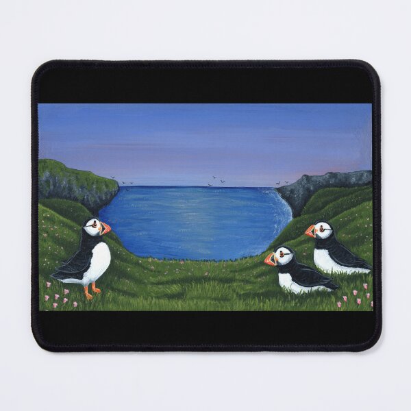 Item preview, Puffins designed and sold by WolfySilver.
