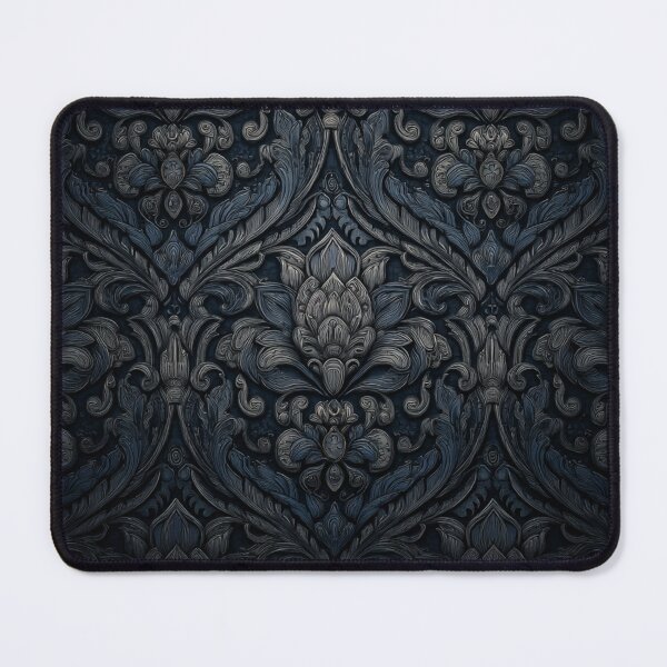 Item preview, Medieval Dark Damask Pattern designed and sold by GrinGalore.