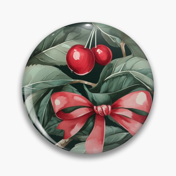 Item preview, Cherry Chrismast designed and sold by AfterTheRainGallery.