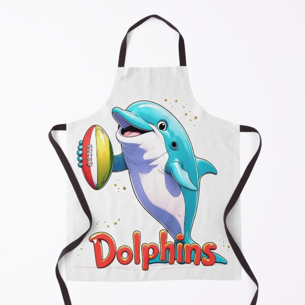 Item preview, "Funny Dolphin Rugby Sketch – Dolphins NRL Inspired Art" designed and sold by KnzSHOPPING.