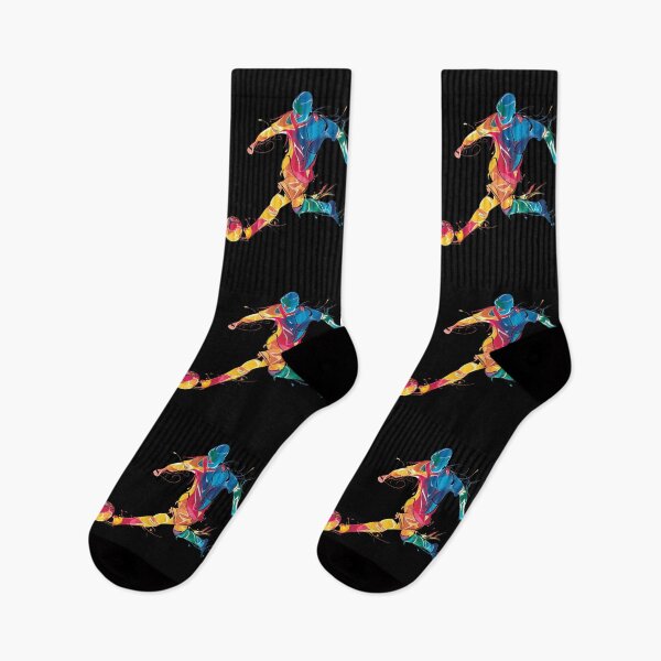 Item preview, Soccer player colorful designed and sold by DerSenat.
