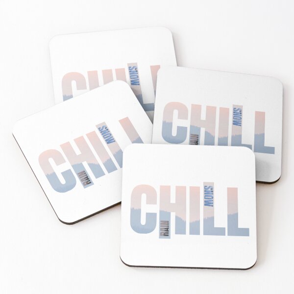 Item preview, Chill Mode – Rain & Snow Vibes Design designed and sold by Ink on Thread.