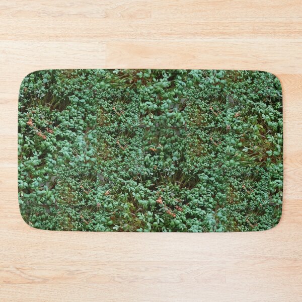 Item preview, Green Vitality – Fresh Garden Cress Close-Up Collage designed and sold by Marzenia-M-L.