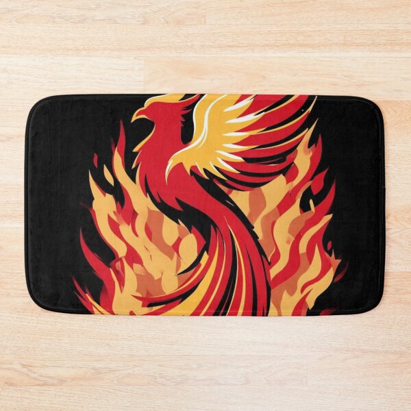 Item preview, a renew phoenix in flames designed and sold by Lizzilzil.