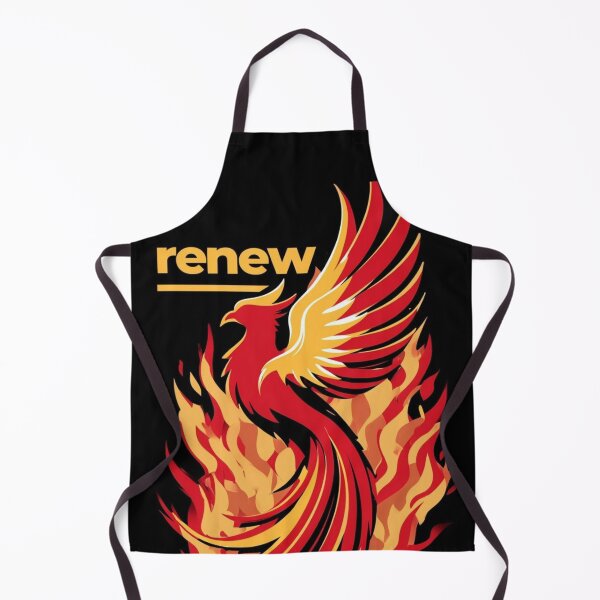 Item preview, a renew phoenix in flames designed and sold by Lizzilzil.