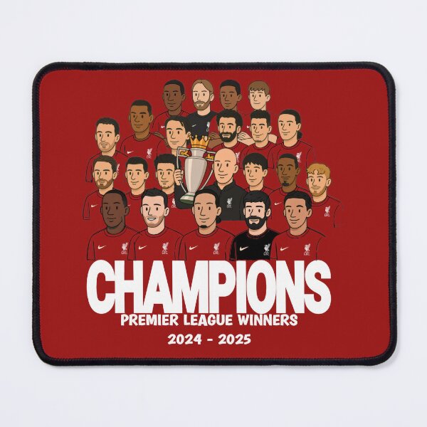 Item preview, Liverpool Premier League Champions 2024/25 designed and sold by Astha Warna.