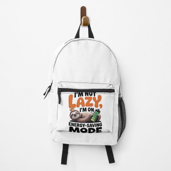 Item preview, Quirky Slogan, im not lazy im on energy saving designed and sold by graphic-genie.