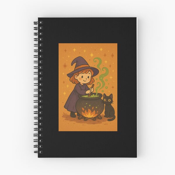 Aperçu de l'œuvre Sorcière mignonne créée et vendue par BellsOddities.