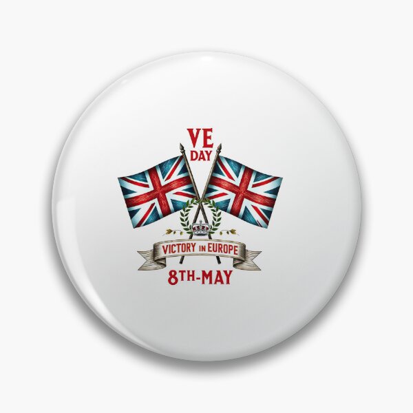 Item preview, VE Day 80th Anniversary, 8th May 1945 2025 designed and sold by anselmnacht.