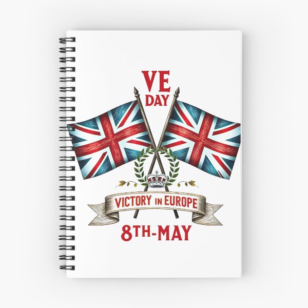 Item preview, VE Day 80th Anniversary, 8th May 1945 2025 designed and sold by anselmnacht.