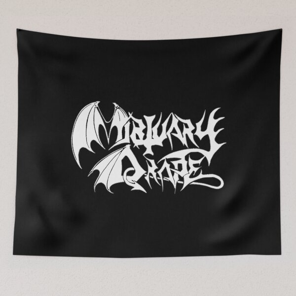 Item preview, Mortuary Drape rock band Italian - White Version designed and sold by Allintone.