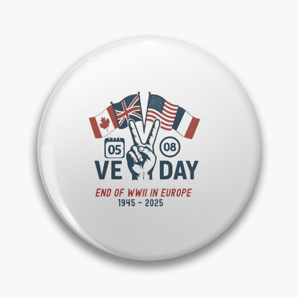 Item preview, VE Day 80th Anniversary, Honoring The Heroes designed and sold by anselmnacht.