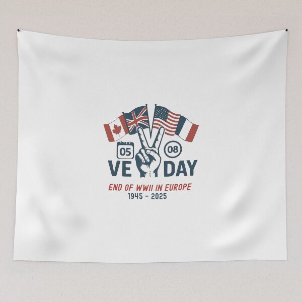 Item preview, VE Day 80th Anniversary, Honoring The Heroes designed and sold by anselmnacht.