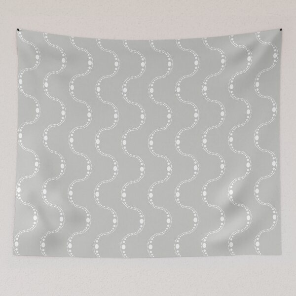 Item preview, Wave stripe taupe designed and sold by LisaLeQuelenec.