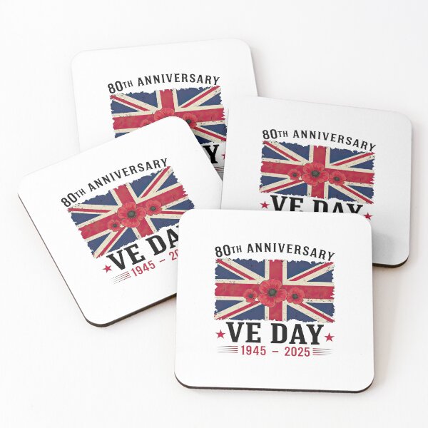Item preview, VE Day 80th Anniversary, UK Flag designed and sold by anselmnacht.