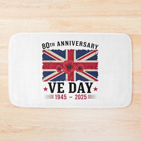 Item preview, VE Day 80th Anniversary, UK Flag designed and sold by anselmnacht.
