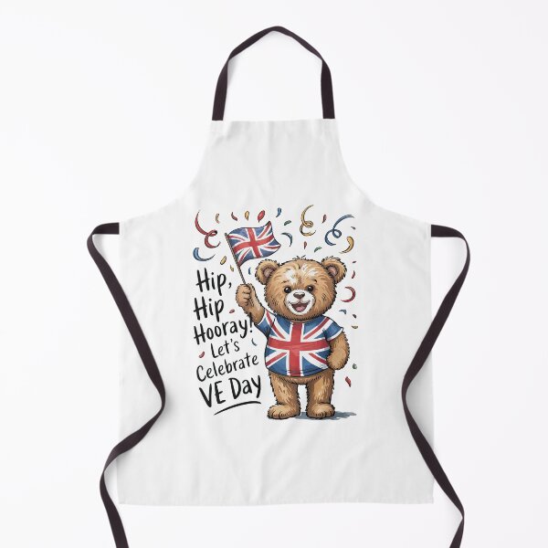 Item preview, VE Day, 80th Anniversary, Cute Bear, Celebrate Victory in Europe designed and sold by anselmnacht.