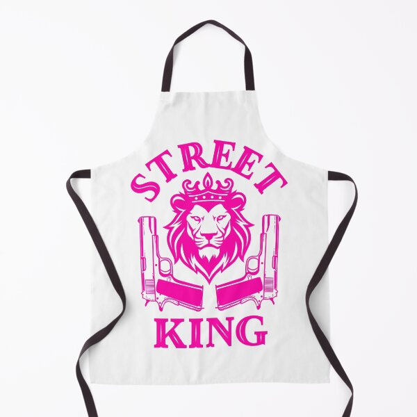 Item preview, Street King Lion – Crown & Pistols designed and sold by UNK-Fatigues.