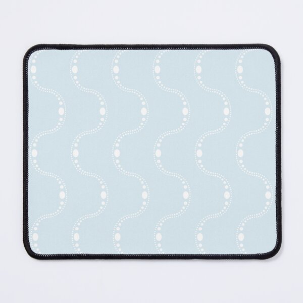 Item preview, Wave stripe coastal pastel blue designed and sold by LisaLeQuelenec.