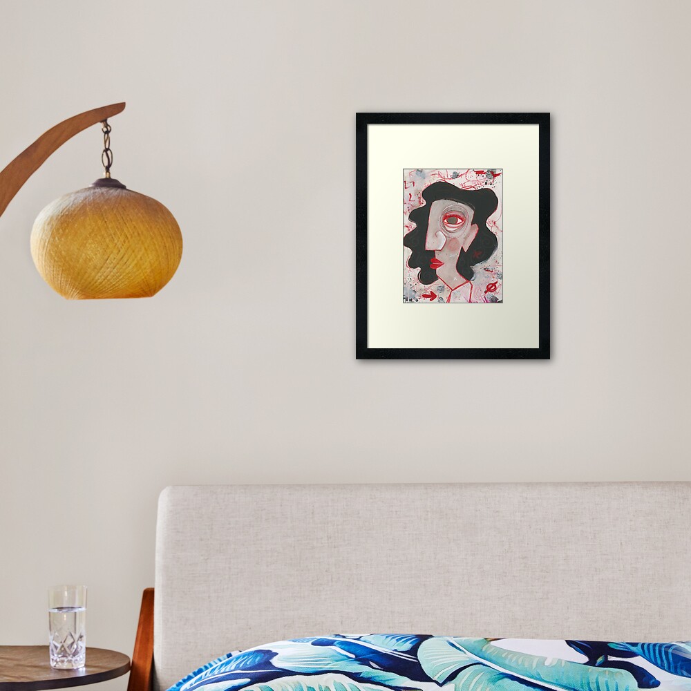 Item preview, Framed Art Print designed and sold by studiobloknote.