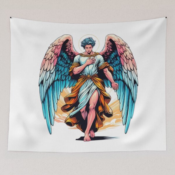 Item preview, Superhero  Archangel michael ,Angel,angel art,divine power designed and sold by Expressions-Sel.