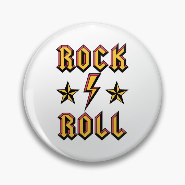 Item preview, Retro Rock and Roll Typography | Lightning Bolt Design designed and sold by The secret storage room.