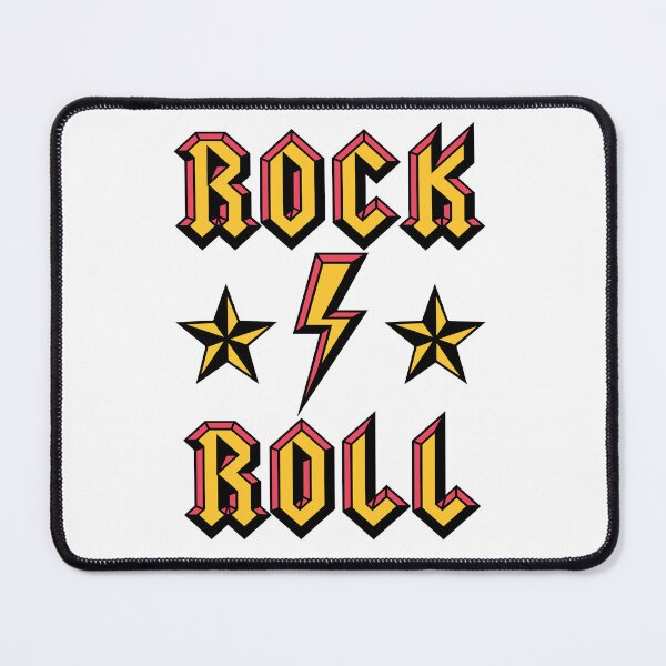 Item preview, Retro Rock and Roll Typography | Lightning Bolt Design designed and sold by The secret storage room.