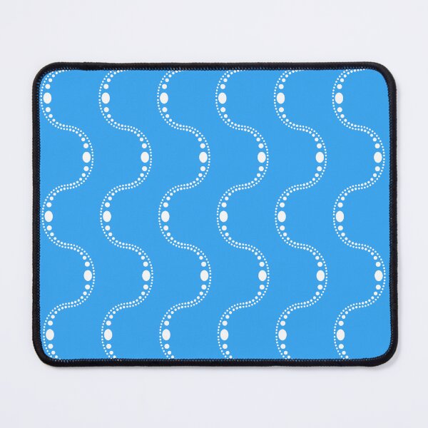 Item preview, Wave stripe bright blue designed and sold by LisaLeQuelenec.