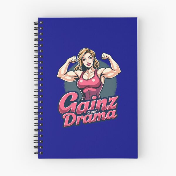 Item preview,  Gainz Over Drama – Strong Woman Fitness Motivation Design designed and sold by Jason123za.