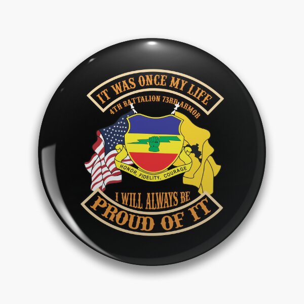 Item preview, 4th Battalion 73 Armor Regiment designed and sold by Military Insignia Products.