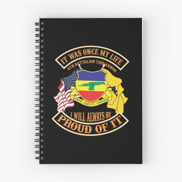 Item preview, 4th Battalion 73 Armor Regiment designed and sold by Military Insignia Products.