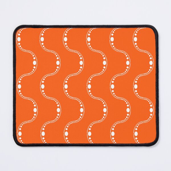 Item preview, Wave stripe bright coral designed and sold by LisaLeQuelenec.