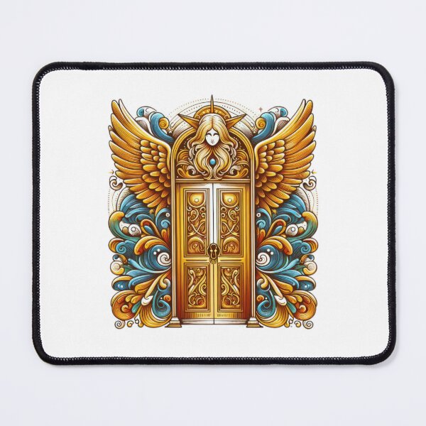Item preview, Superhero heavenly golden gates ,Angel,angel art,divine power designed and sold by Expressions-Sel.