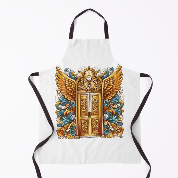 Item preview, Superhero heavenly golden gates ,Angel,angel art,divine power designed and sold by Expressions-Sel.