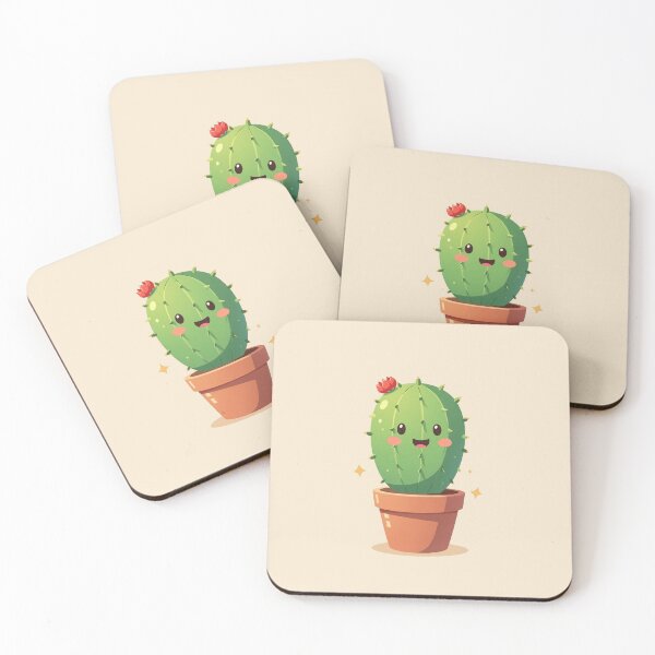 Item preview, Cute Smiling Cactus  designed and sold by Juana-.
