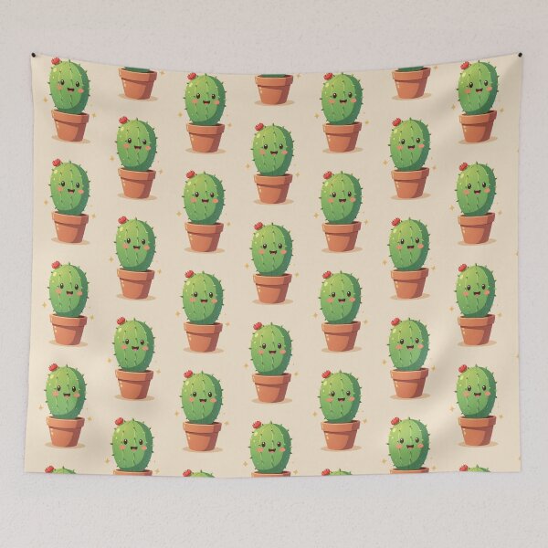 Item preview, Cute Smiling Cactus  designed and sold by Juana-.