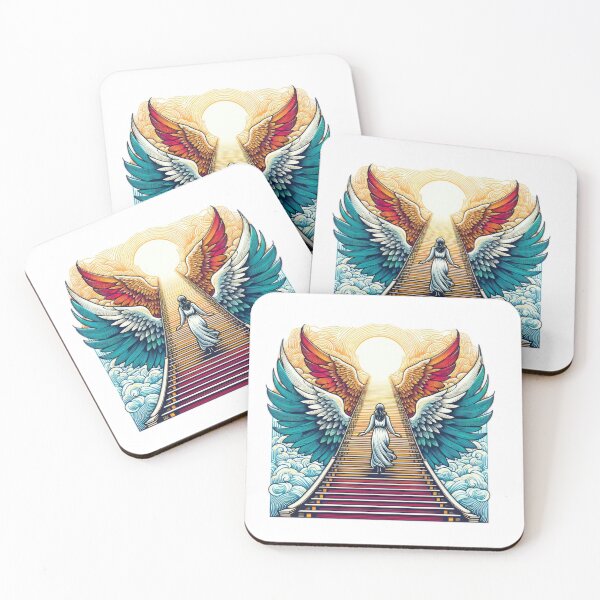 Item preview, Superhero heavenly stairs ,Angel,angel art,divine power designed and sold by Expressions-Sel.