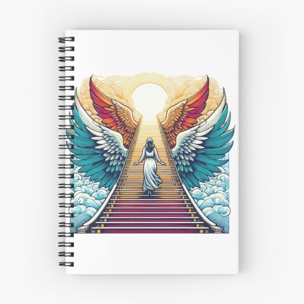 Item preview, Superhero heavenly stairs ,Angel,angel art,divine power designed and sold by Expressions-Sel.