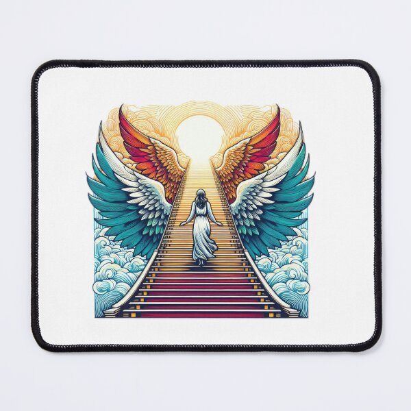 Item preview, Superhero heavenly stairs ,Angel,angel art,divine power designed and sold by Expressions-Sel.