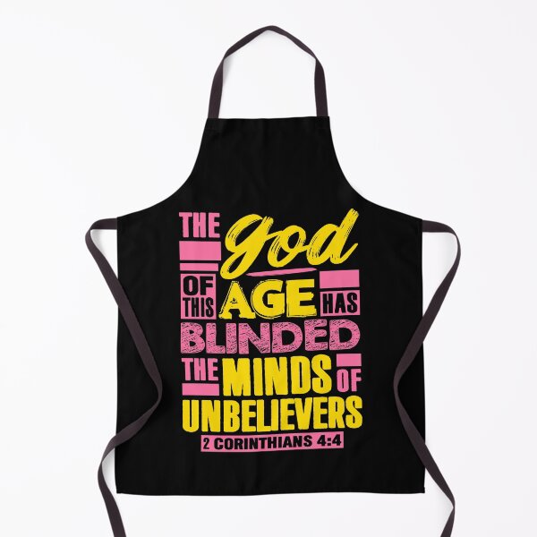 Item preview, 2 Corinthians 4:4 The god Of This Age Has Blinded The Minds Of Unbelievers designed and sold by plushism.