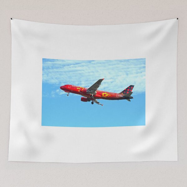 Item preview, Brussels Airlines Red Devils And Red Flames Livery Airbus A320 OO- designed and sold by Skyframe Aviation.