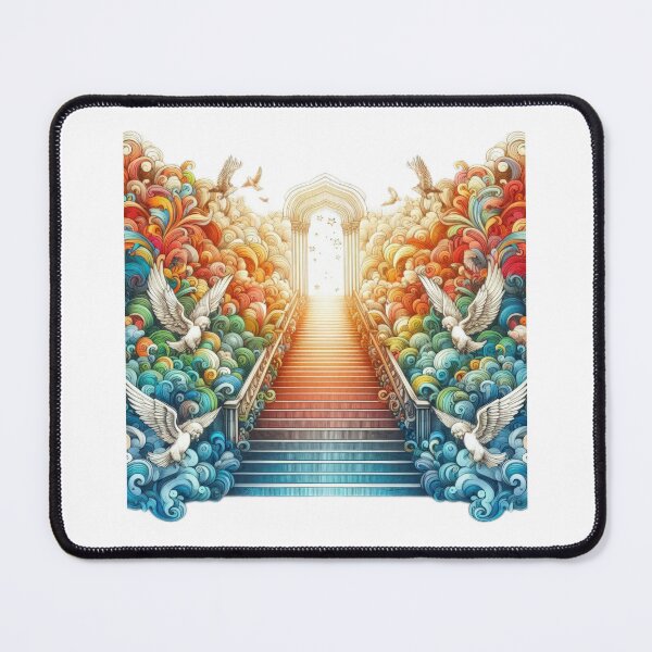 Item preview, Superhero heavenly stairs ,Angel,angel art,divine power designed and sold by Expressions-Sel.