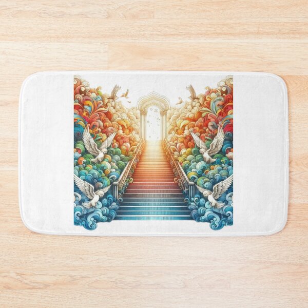 Item preview, Superhero heavenly stairs ,Angel,angel art,divine power designed and sold by Expressions-Sel.