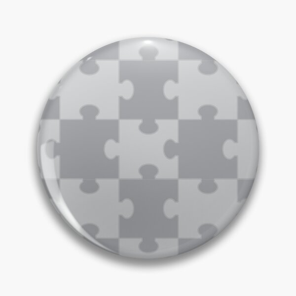 Item preview, Grey Jigsaw Puzzle Pattern designed and sold by AnnArtshock.