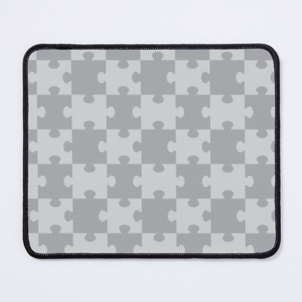 Item preview, Grey Jigsaw Puzzle Pattern designed and sold by AnnArtshock.