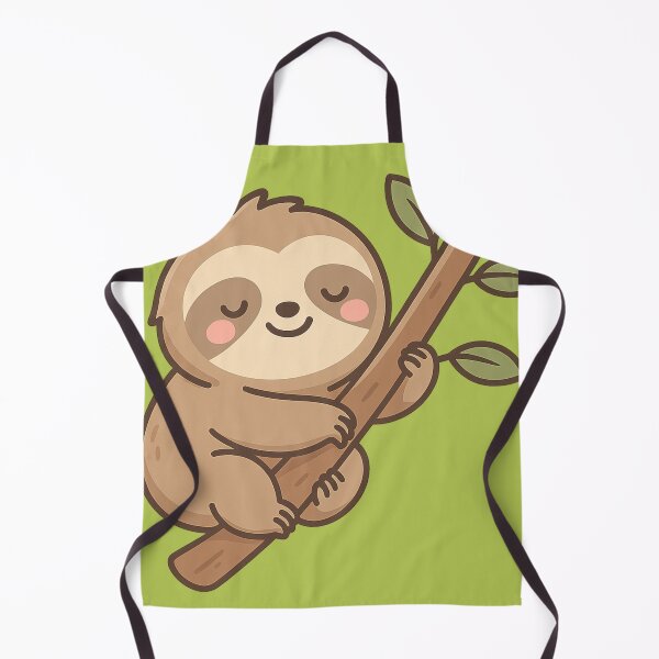 Item preview, Cute Sloth on Branch – Chill Kawaii Tropical designed and sold by neopeIina.