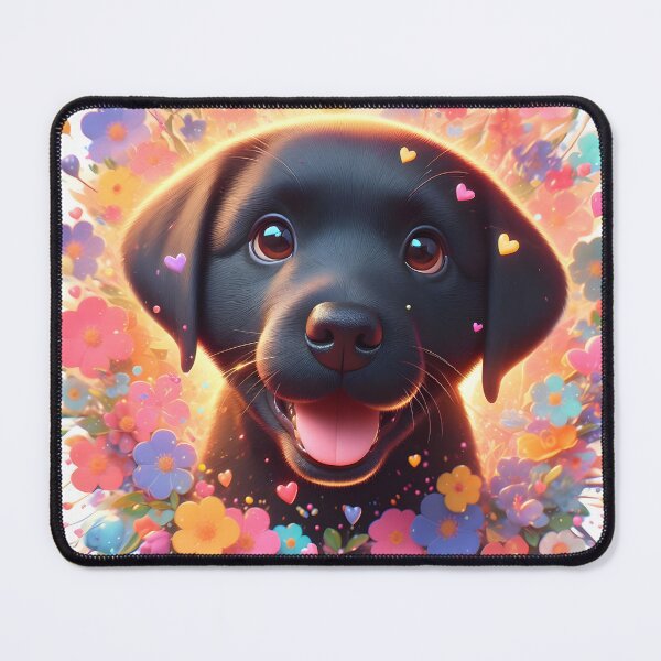 Aperçu de l'œuvre Amour Labrador Pastel créée et vendue par Cuddle critters.