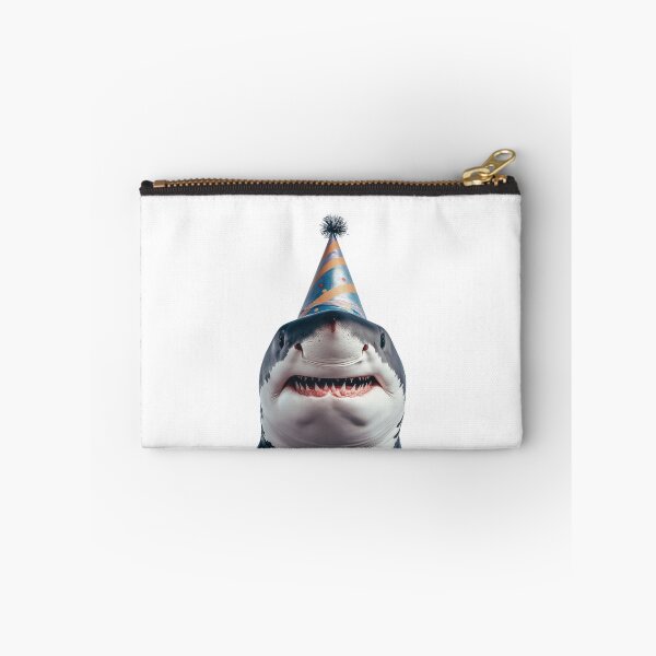 Item preview, Cute Shark with Party Hat Birthday Celebration designed and sold by LazyOwlStore.