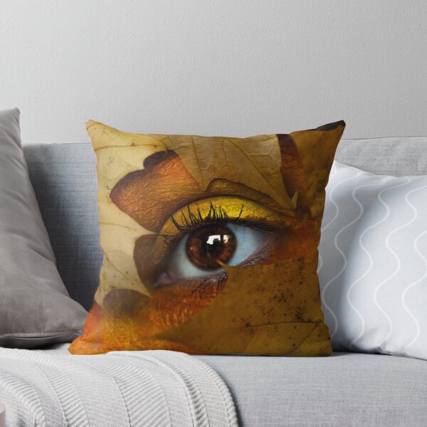 Item preview, Eye -Falling Autumn Leaves Trees  designed and sold by Abdelal.