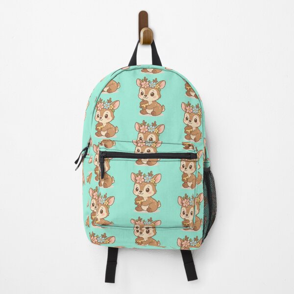 Item preview, Cute Little Flowery Deer – Kawaii Elegance of the Forest designed and sold by neopeIina.